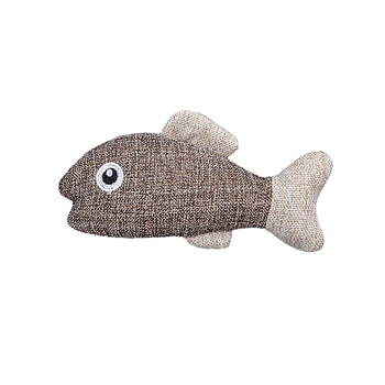 Kattleksak fisk i linnetyg