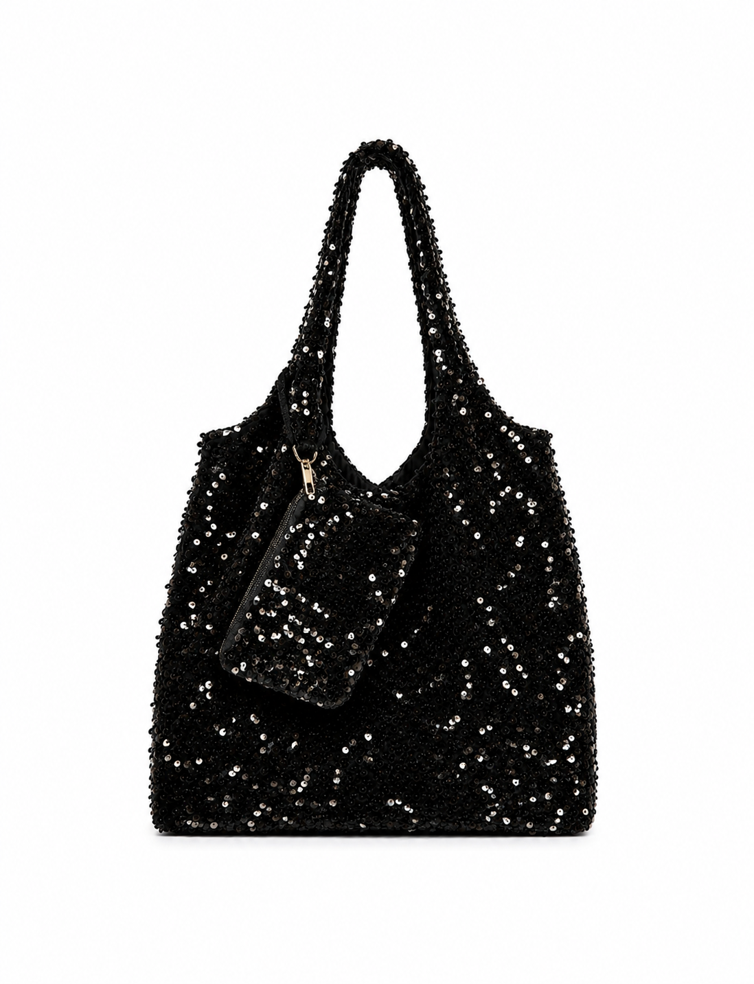 SISSEL GLITTER SAC BLACK