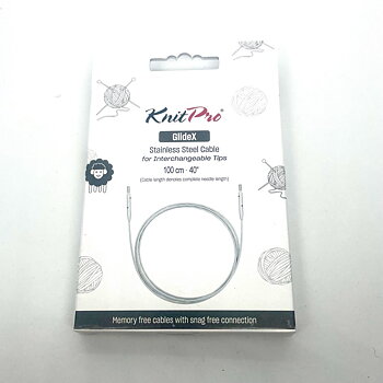 KnitPro GlideX Cable  40–150 cm