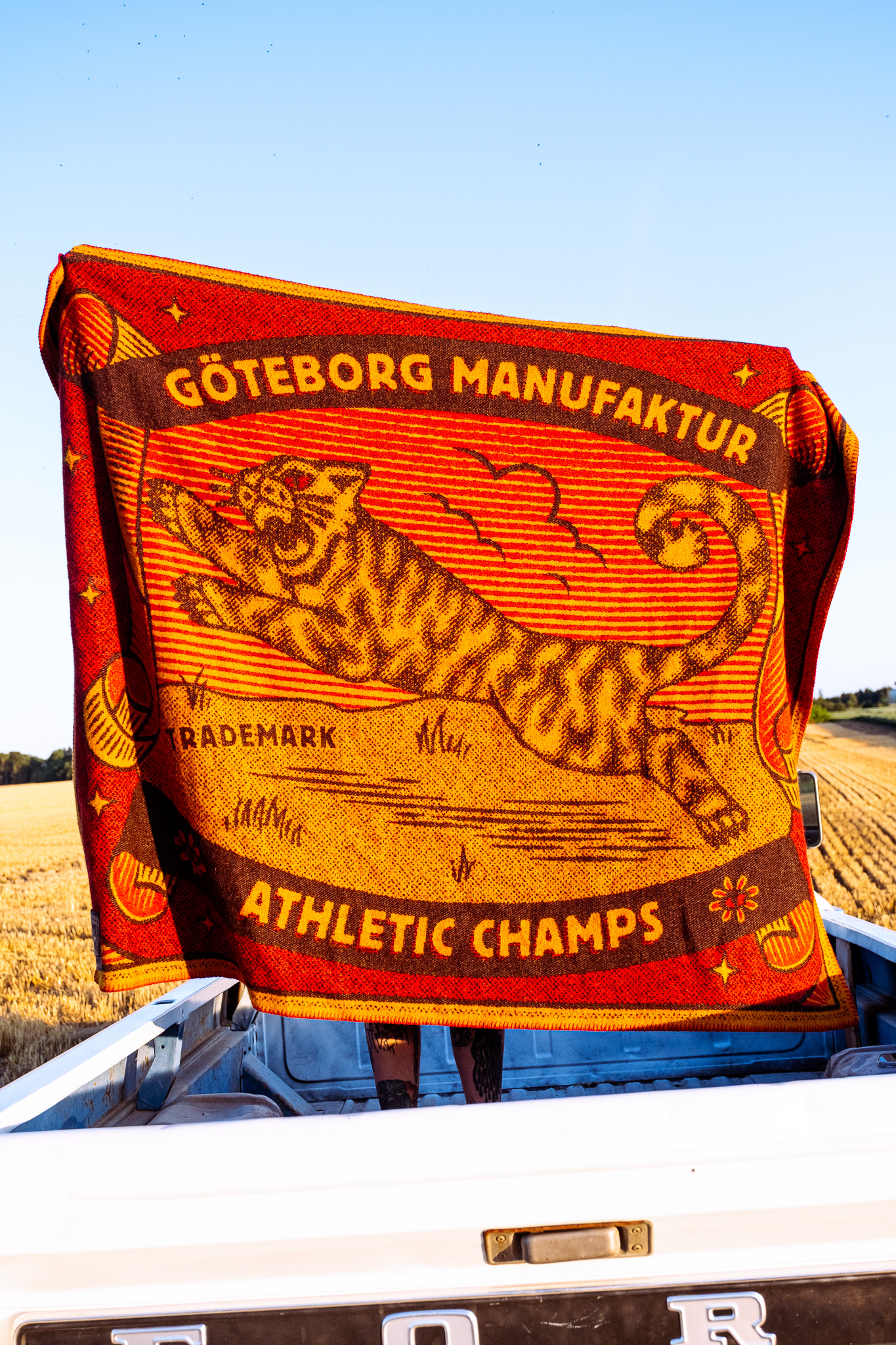 Indigofera X Göteborg Manufaktur - Athletic Champs Pure Wool Blanket