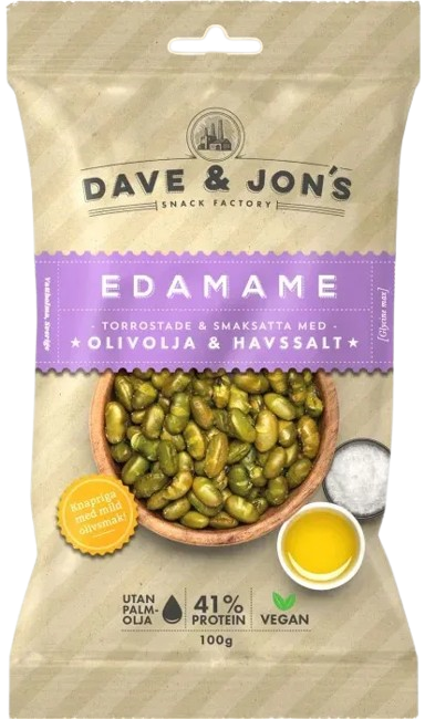 Edamame - Rostade & Saltade 100 g