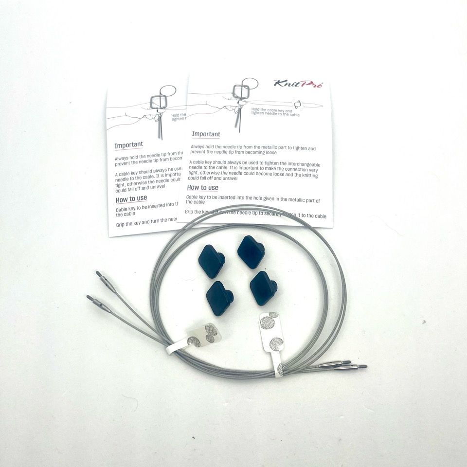 KnitPro Mindful Petite Cable  23–100 cm  2-pack - 2