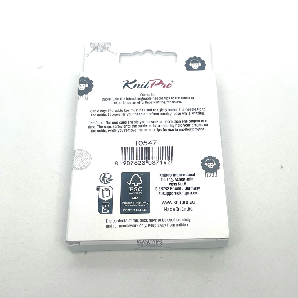 KnitPro Mindful Petite Cable  23–100 cm  2-pack - 3