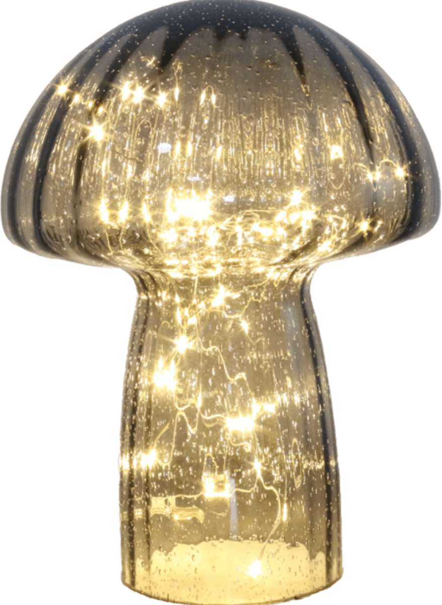 Bordslampa Svamp Grafitgrå 23cm - 3