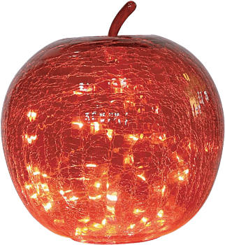 Bordslampa Äpple - Röd