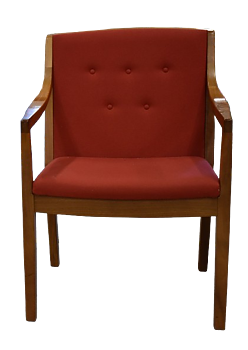 Besöksstolar (röda)