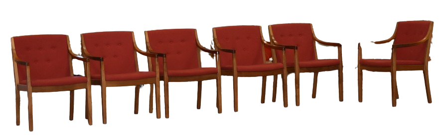 Besöksstolar (röda) - 2