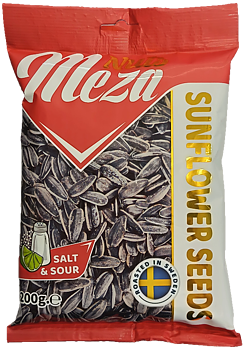 Solrosfrön Salt & Sur, 200 g