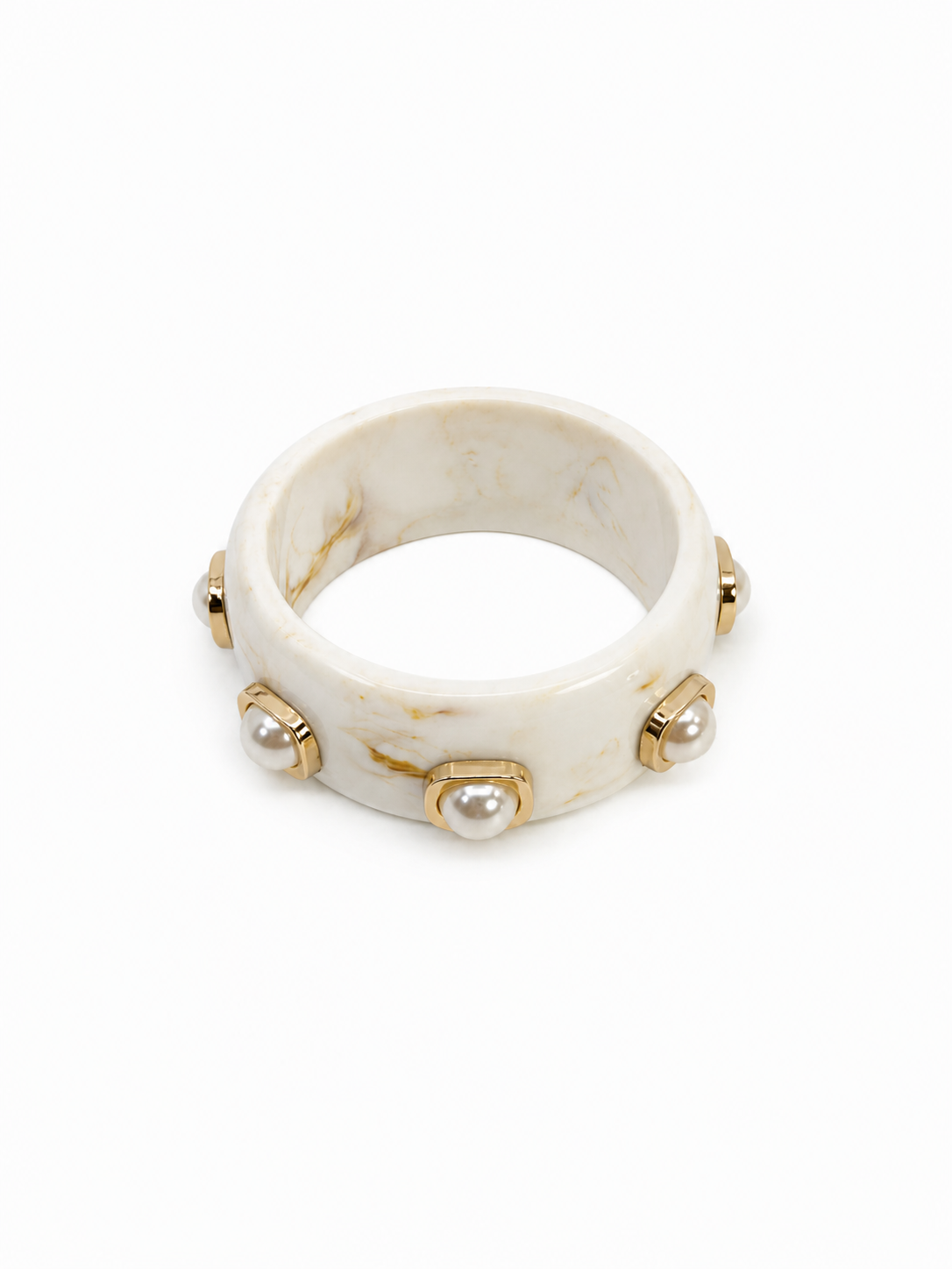 MAYOR BANGLE WHITE