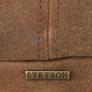 Hatt - 8-PANEL CAP Leather Brown - Stetson - 4