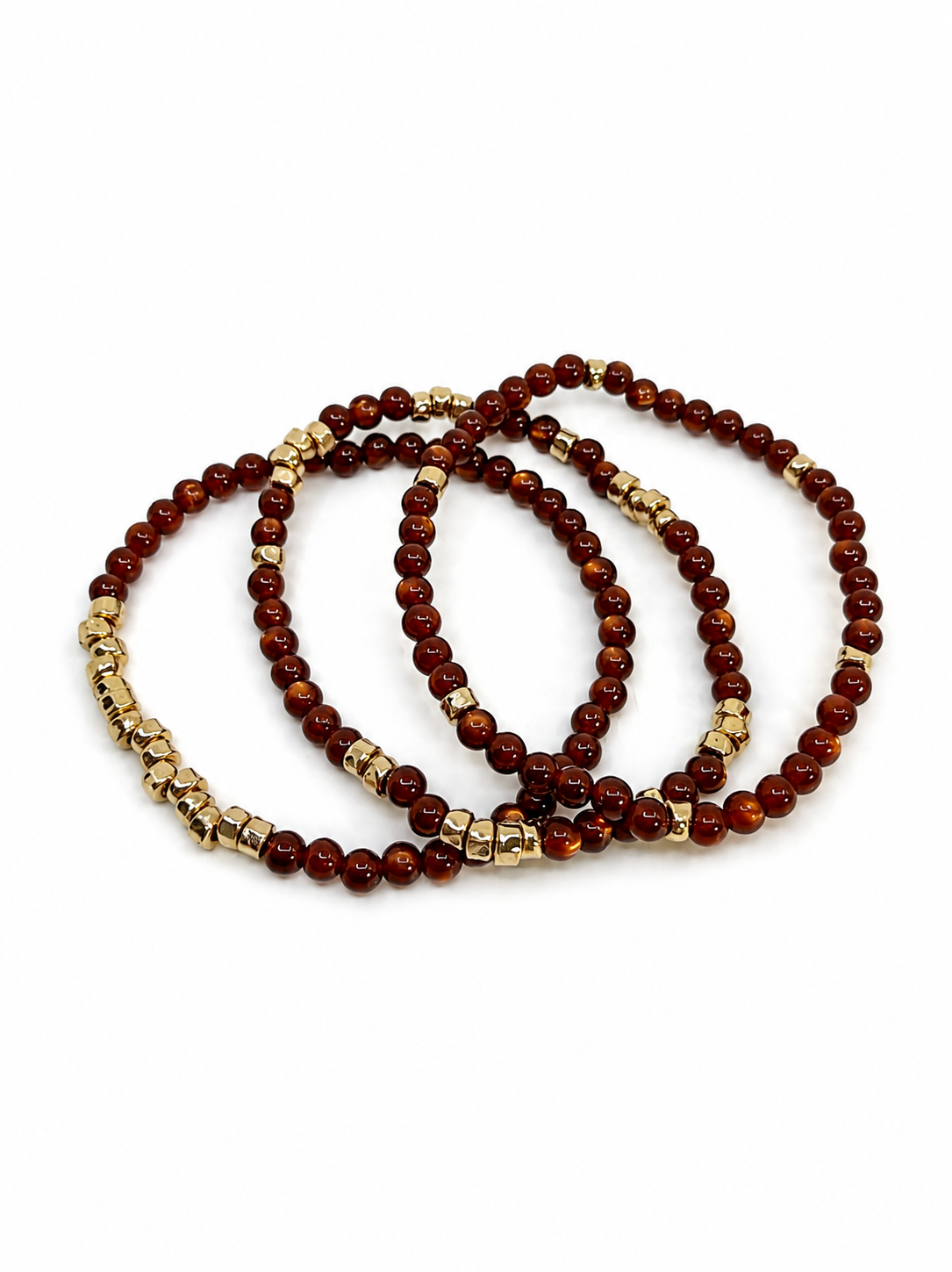 SILVIA STRAND BRACELET BROWN
