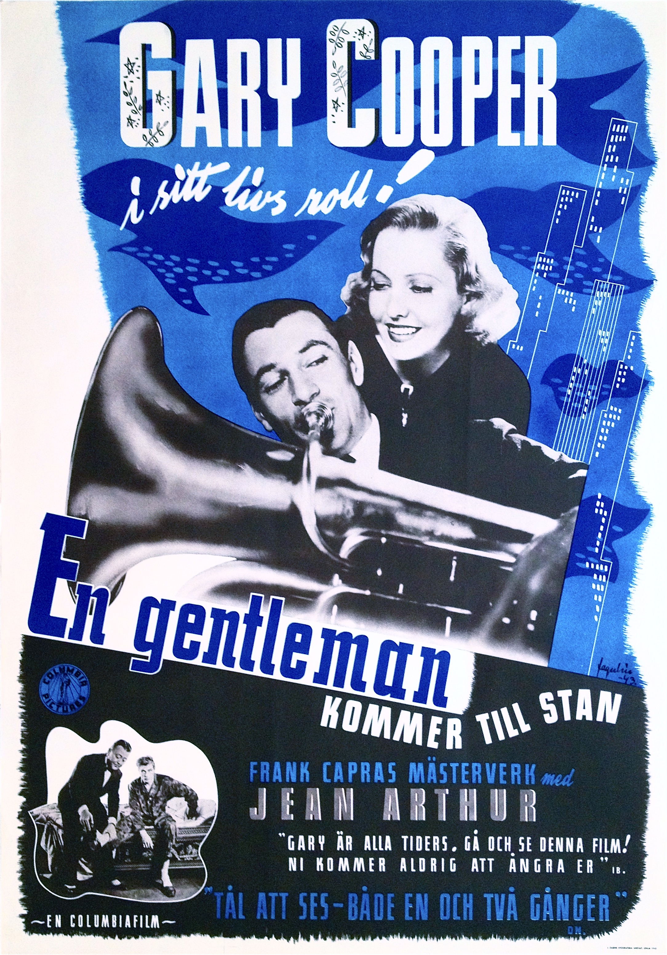 EN GENTLEMAN KOMMER TILL STAN (1936)