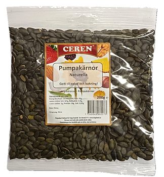 Pumpakärnor Naturella 350 g