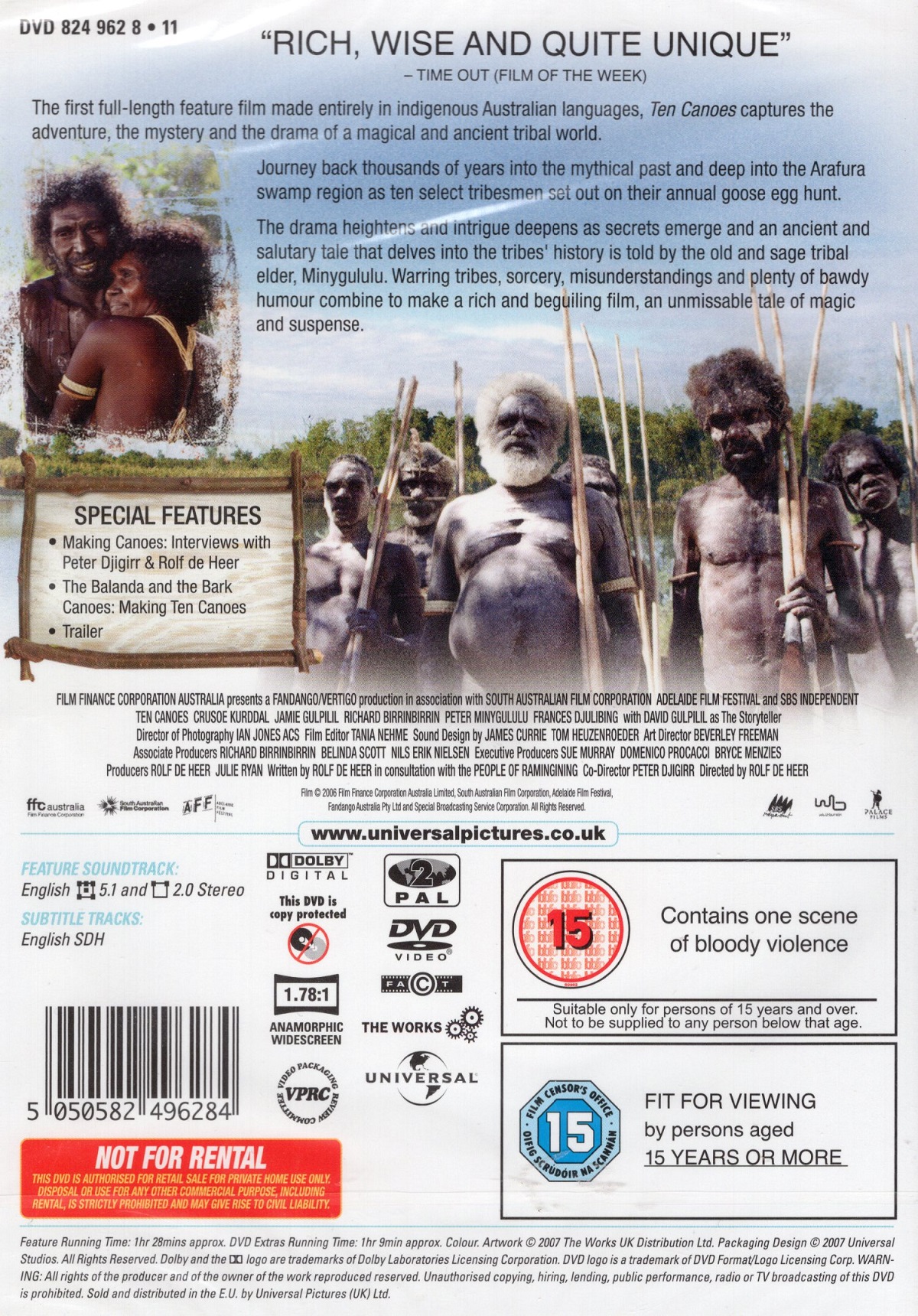 Ten Canoes (ej svensk text) - 2