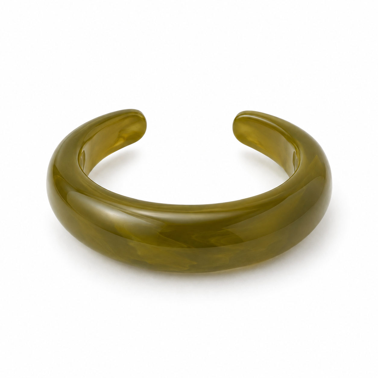 STEFF BANGLE OLIVE GREEN
