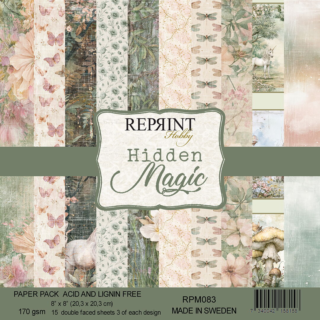 Reprint - Paperpack 8x8 -  Hidden Magic Collection 
