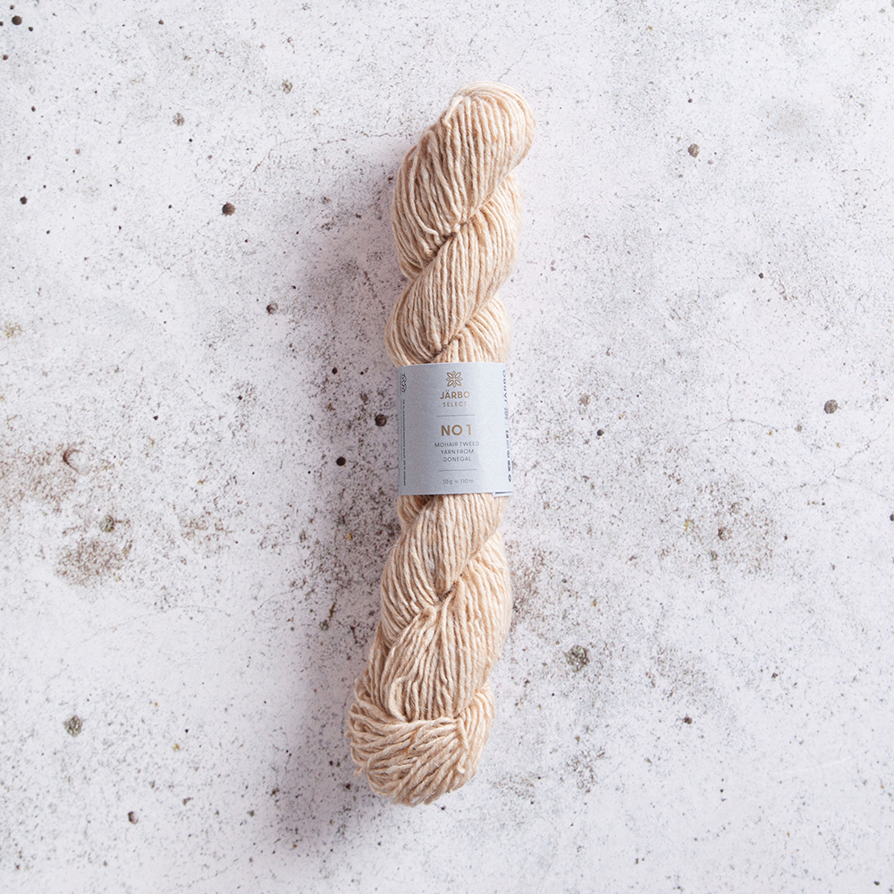 No1 Tweed- Mohair 22306 Vanilla Shortbread 