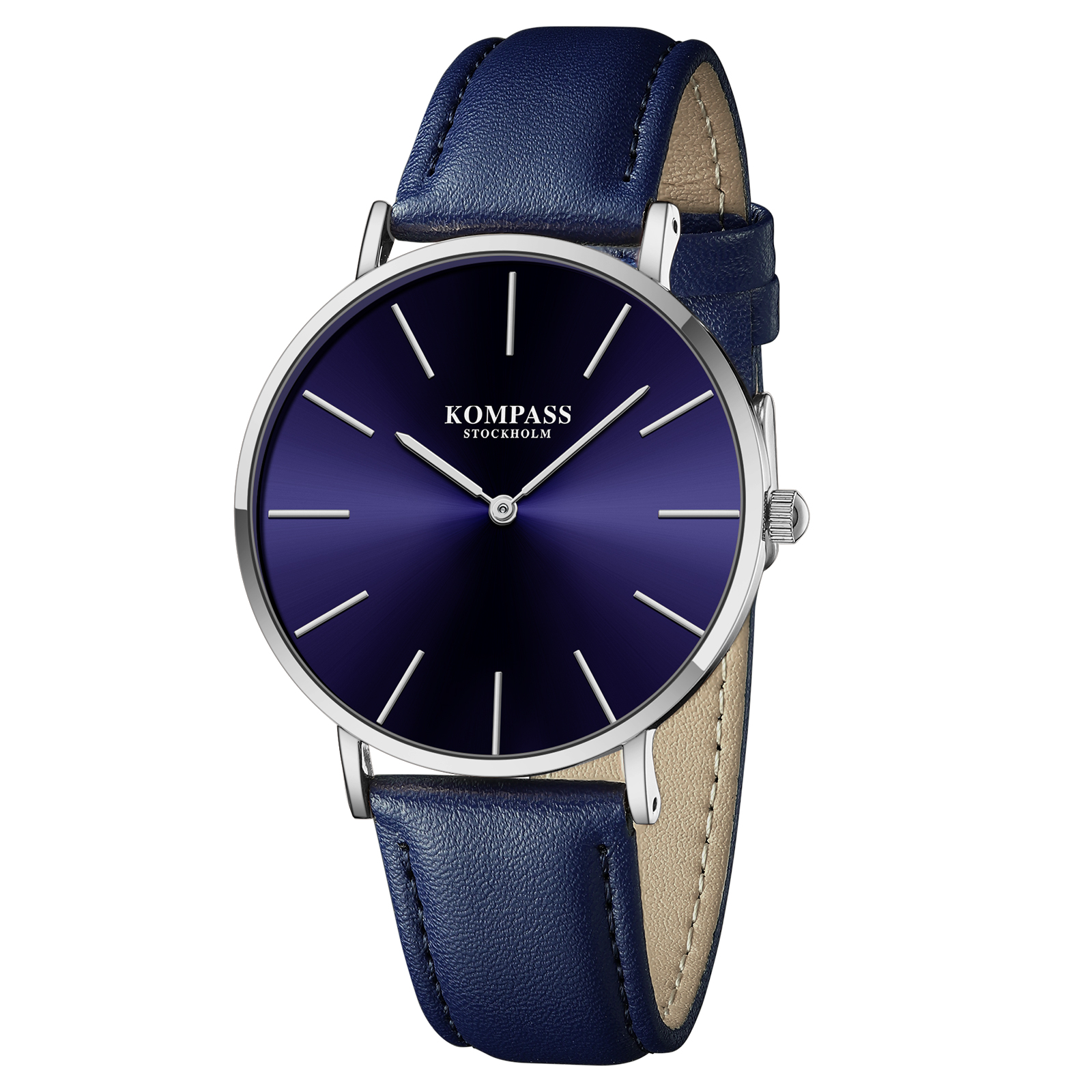 Kompass Classique Ultra-Thin Silver Blue - 3