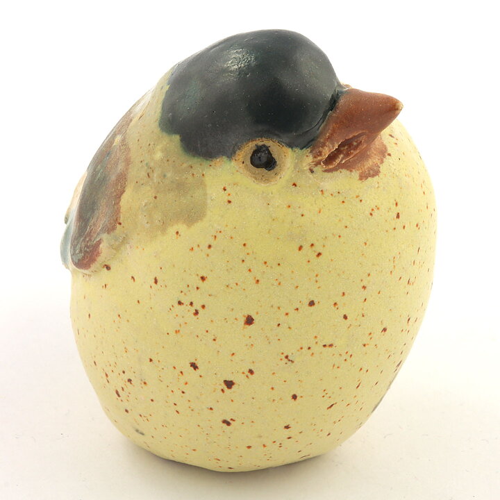 Gunnar Hansson (1960s) Swelling Stoneware Bird 9 cm (12)