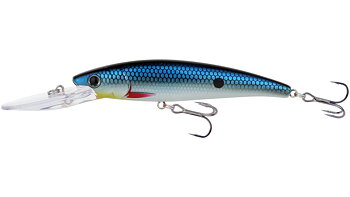 Den dyker ner till ca 3 m beroende på hastighet, linmängd och dimension. Grimner Deep är 9 cm lång utan skeden och väger 10 g. Bra på gös och öring