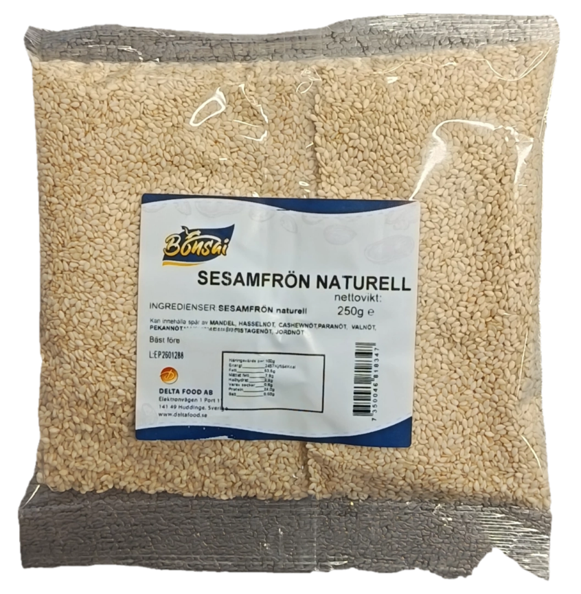 Sesam Naturell 250 g