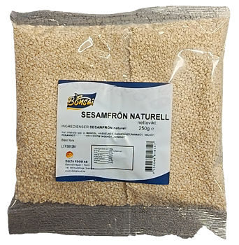Sesam Naturell 250 g