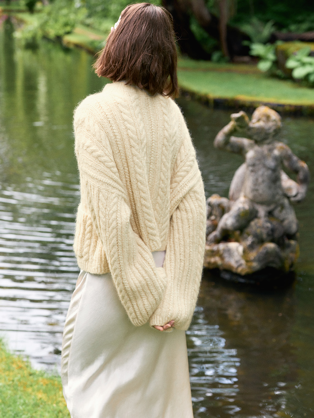 Sandnes Kaja Jacket 2606_07  (23 m flätstick st 4,5) - 3
