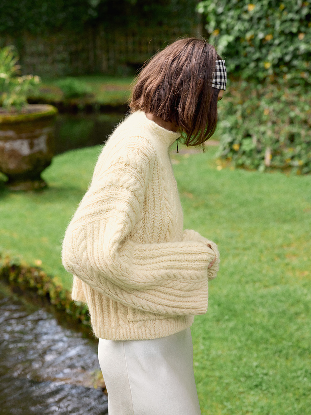 Sandnes Kaja Jacket 2606_07  (23 m flätstick st 4,5) - 4