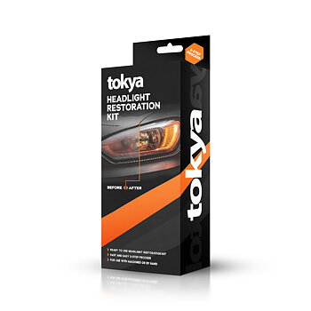 Poleringssats Strålkastare TOKYA Headlight Restoration Kit