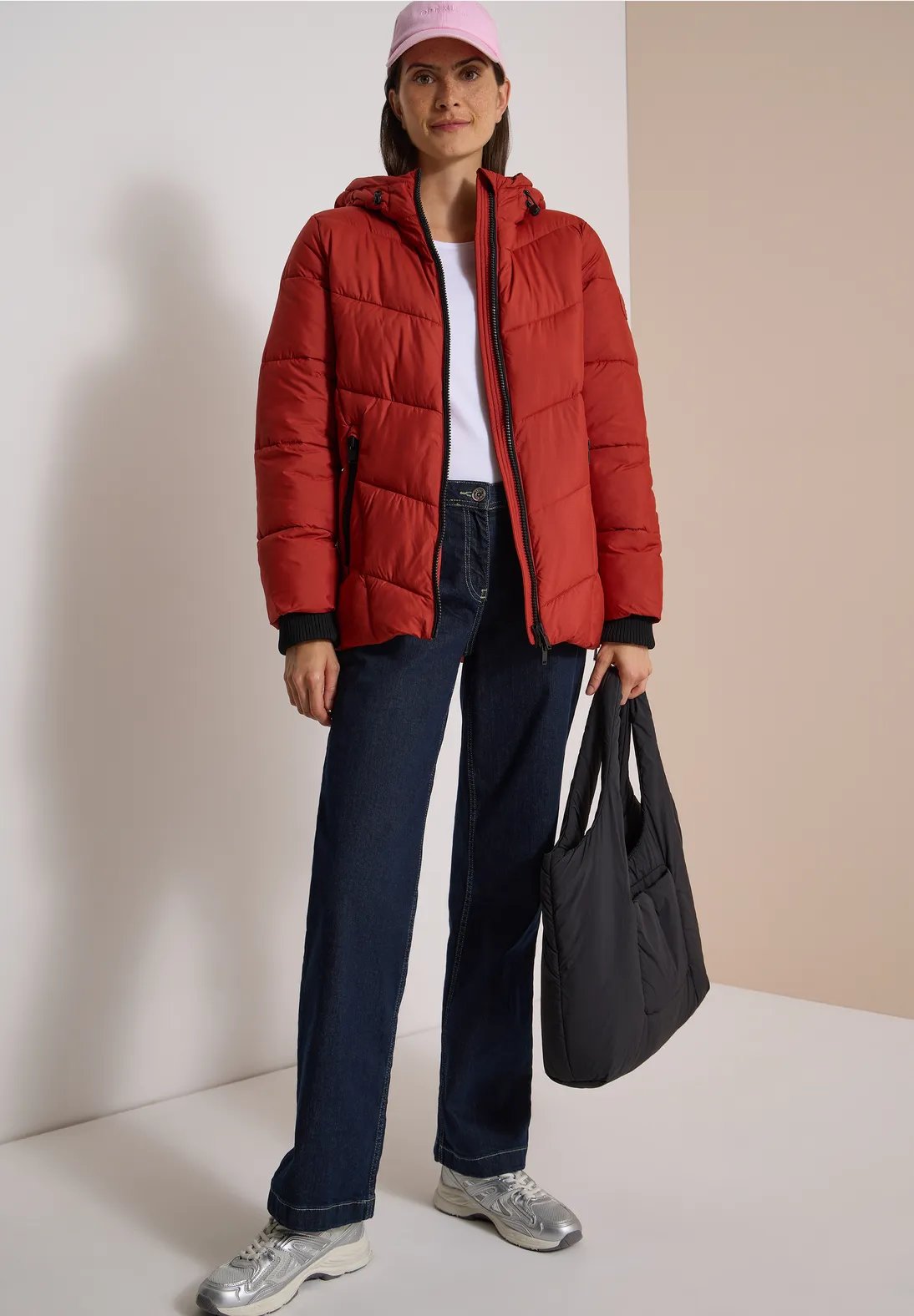 Mid Puffer Jacket - Light Russet - Cecil - 5