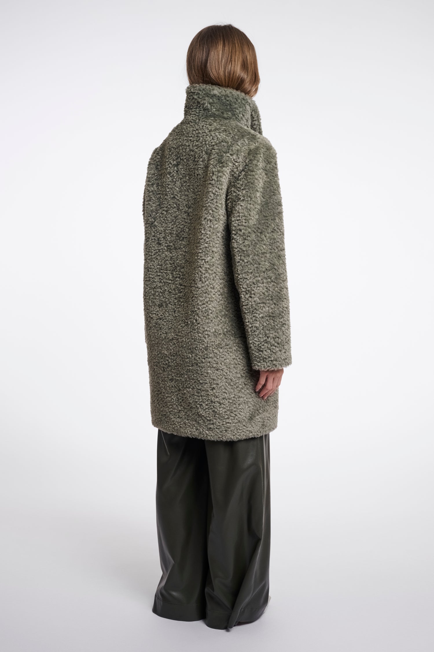 Ena Coat Misty Basil - 2