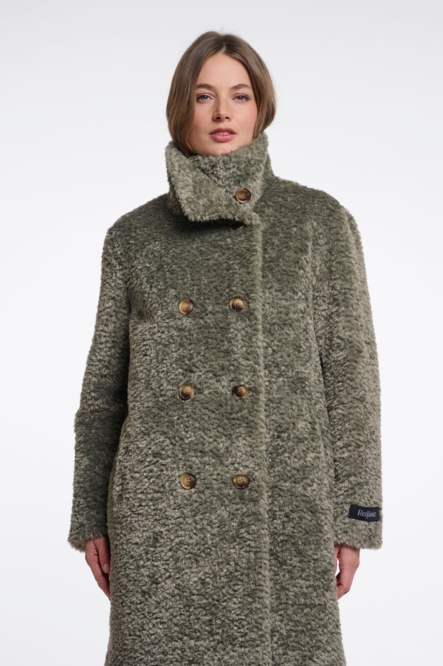 Ena Coat Misty Basil