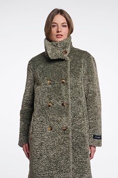 Ena Coat Misty Basil