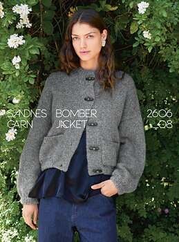 Sandnes Bomber Jacket 2606_08  (16 m st 4,5)