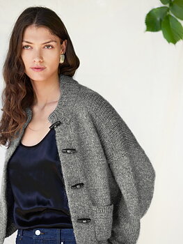 Sandnes Bomber Jacket 2606_08  (16 m st 4,5)