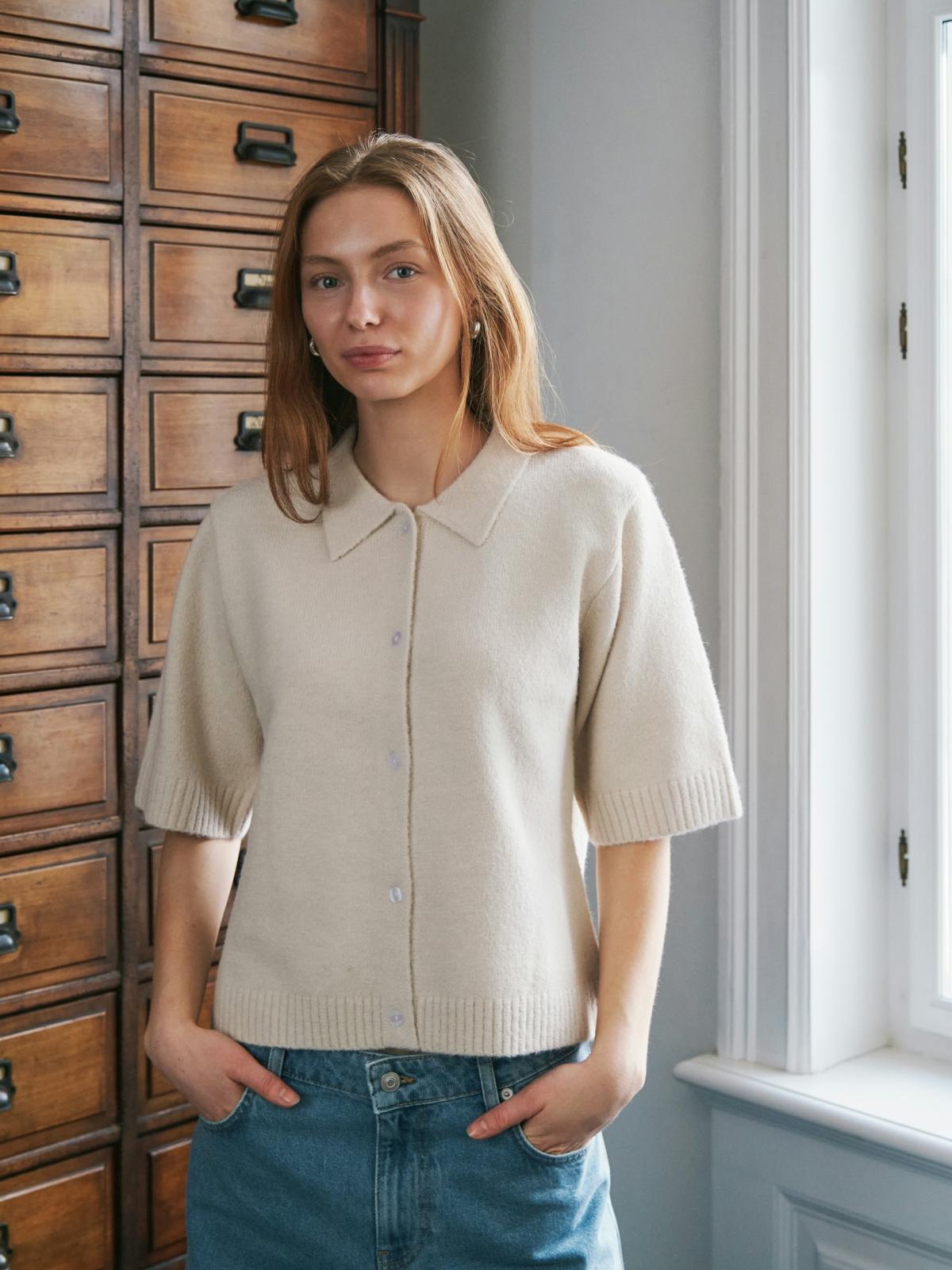 Neo Noir Cunna Knit, Ivory - 7