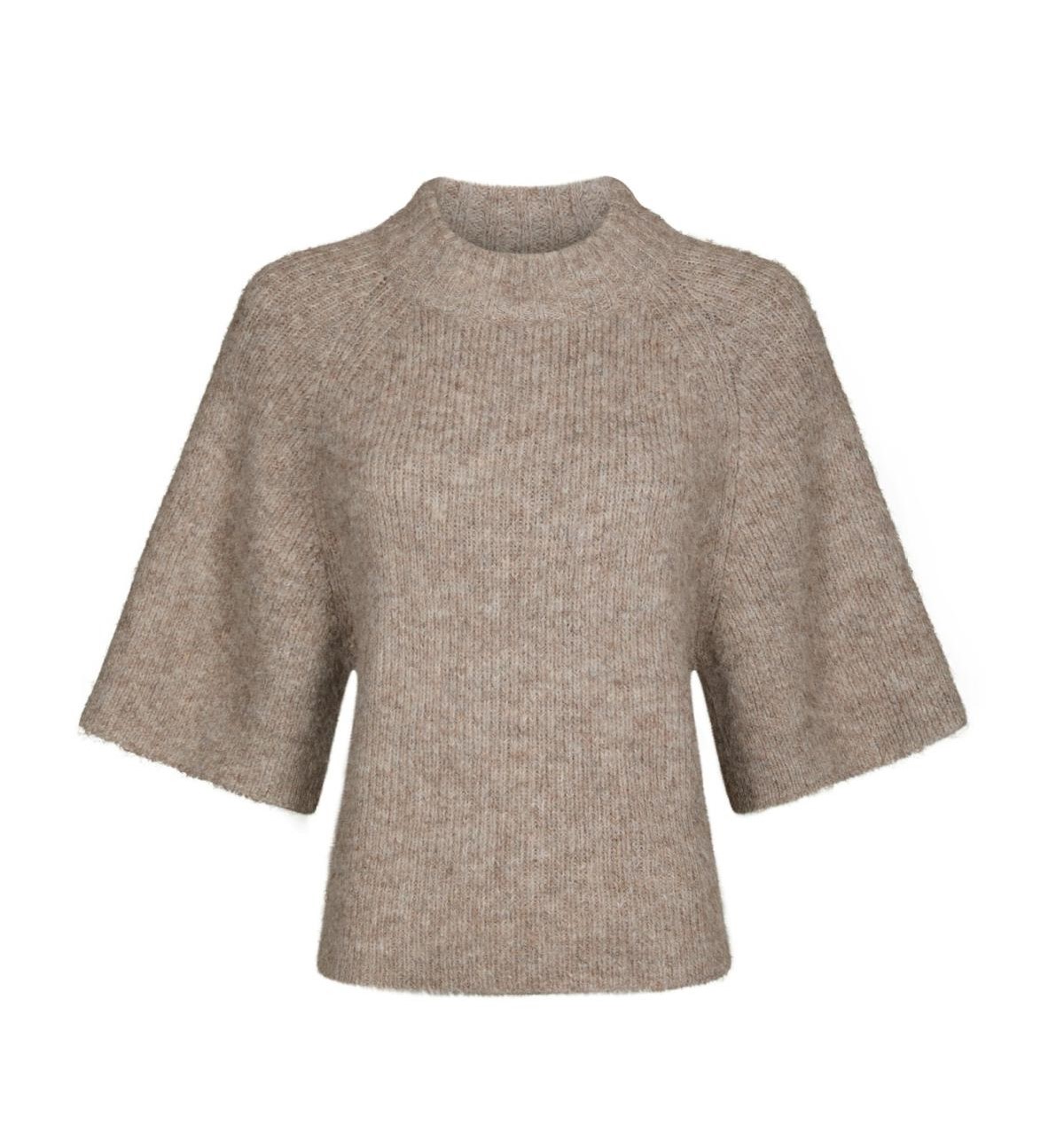 Neo Noir Bandi Fluffy Knit, Beige Melange