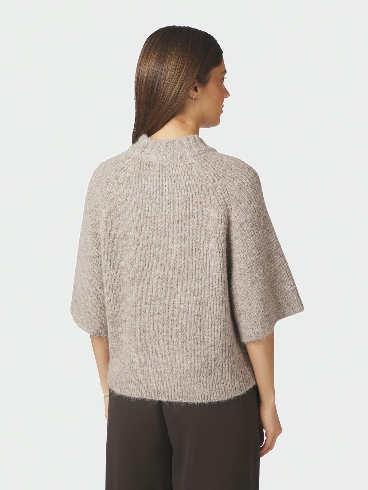 Neo Noir Bandi Fluffy Knit, Beige Melange - 4