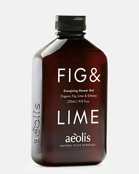 Shower gel Organic Fig, Lime & Dittany från Aeolis Skincare