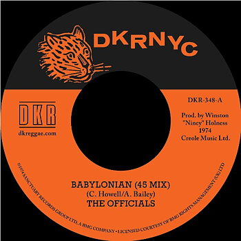 The Officials - Babylonian (45 Mix) / Babylonian (LP Mix) 