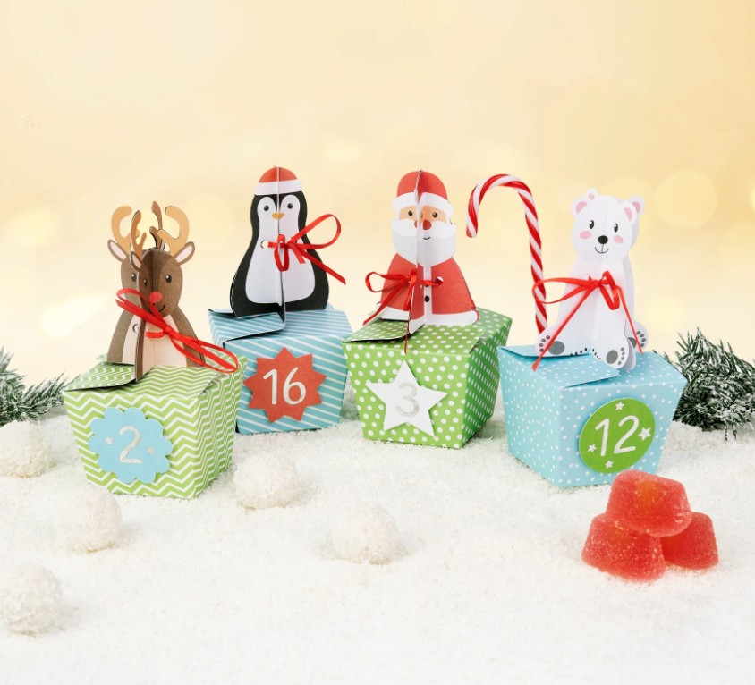 Adventskalender - 24 boxar till överraskningar