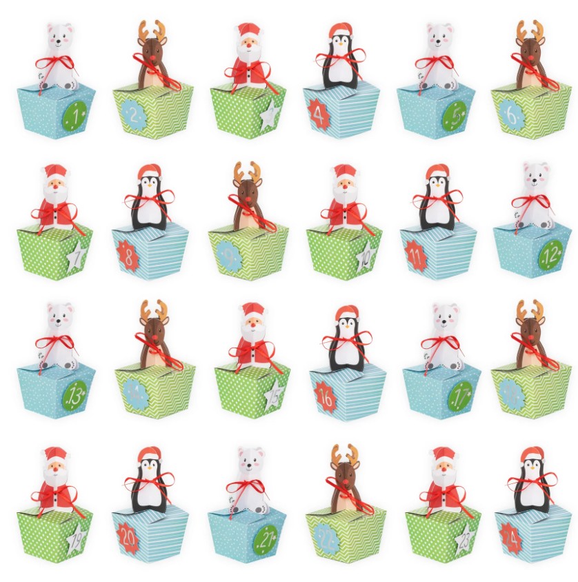 Adventskalender - 24 boxar till överraskningar - 3