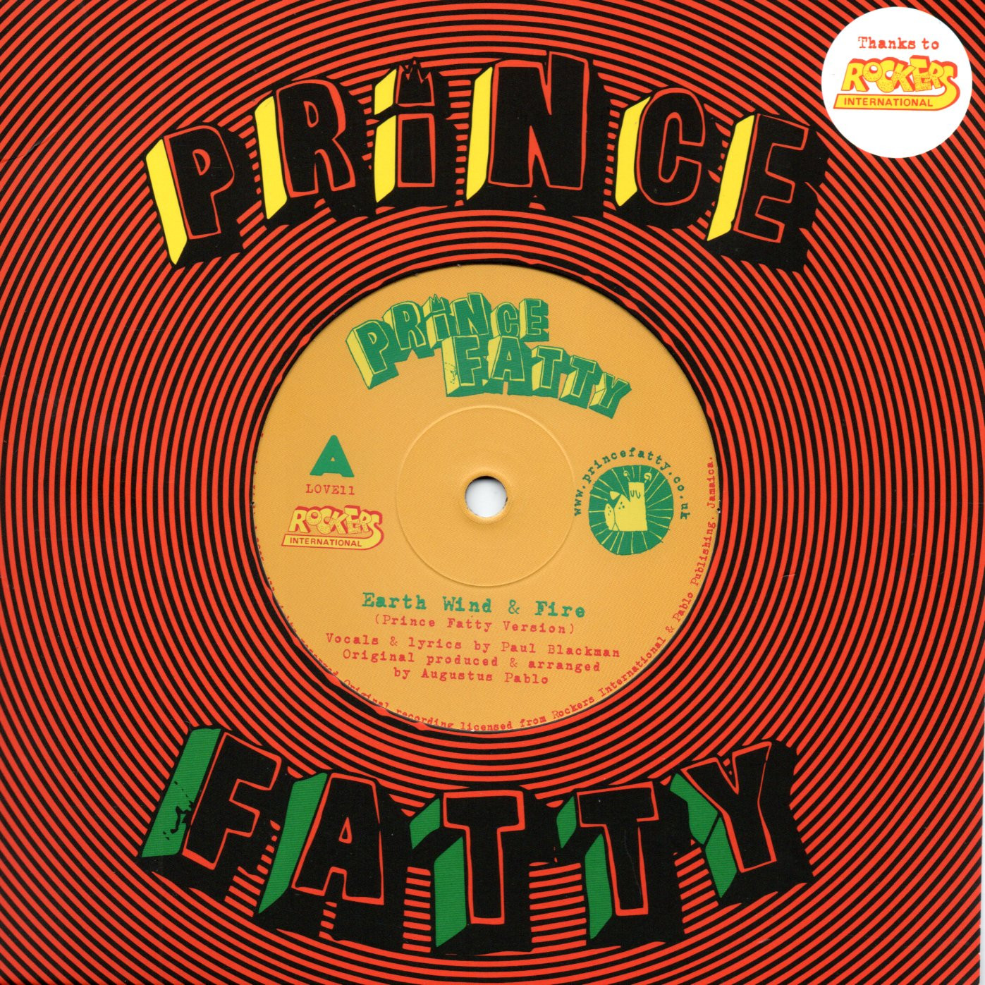 Paul Blackman - Earth Wind & Fire (Prince Fatty Remix)
