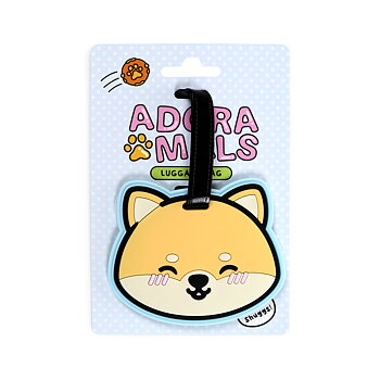 Bagagelapp - Adoramals Shuggs the Shiba Inu