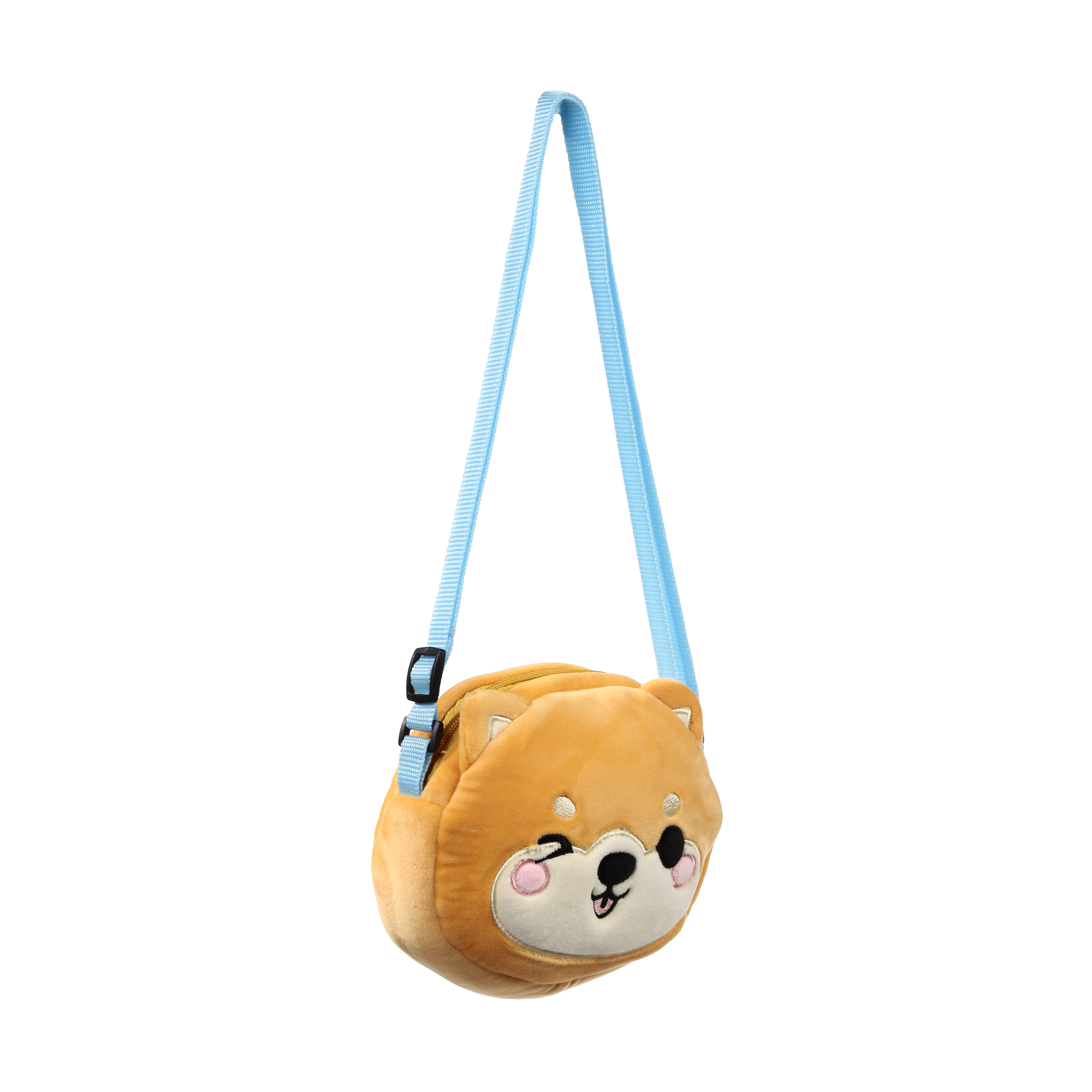Crossbody Plysch Axelväska - Shuggs the Shiba Inu Adoramals  - 3