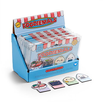 Foodiemals Ramen & Sushi Magnetiskt Bokmärke-Set