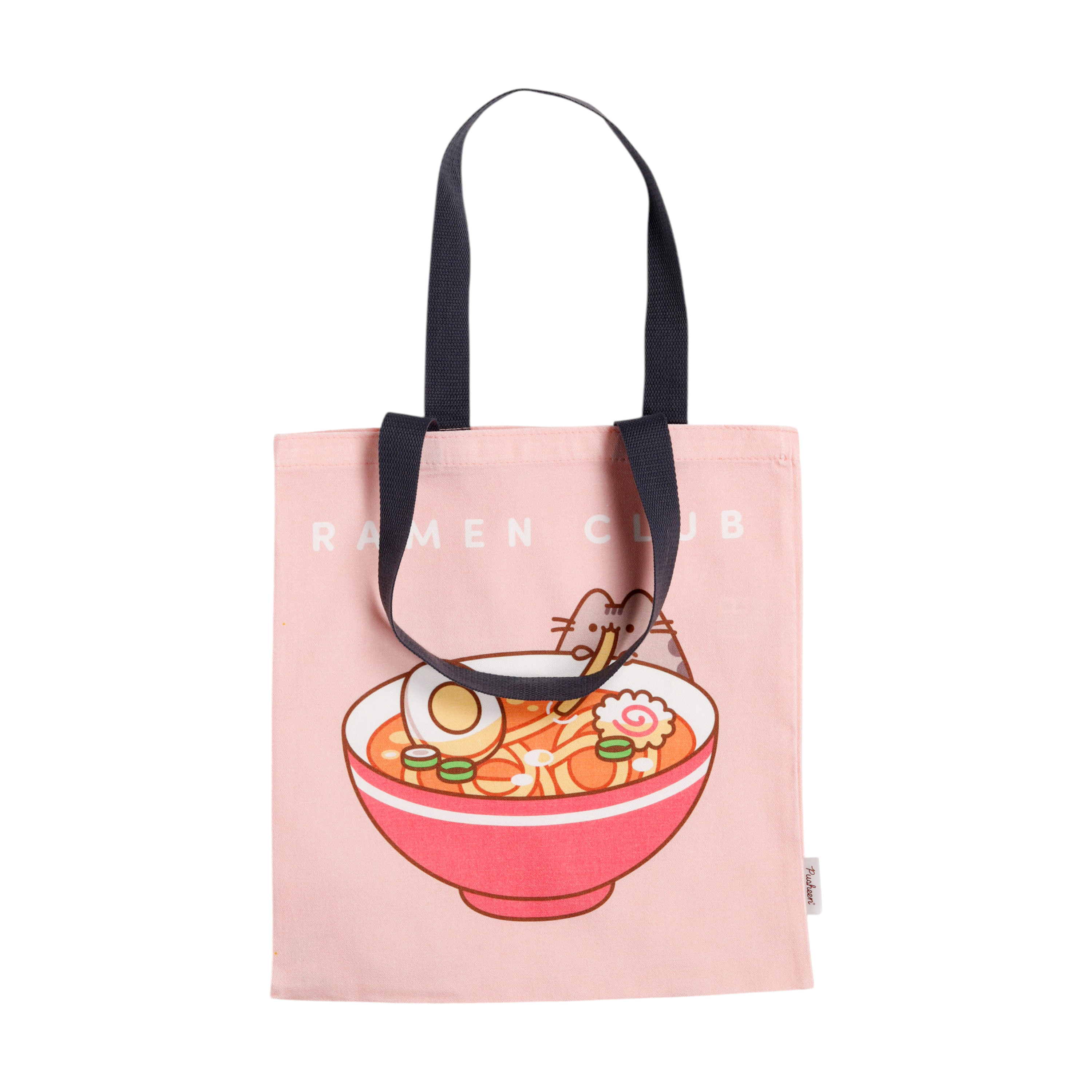 Pusheen the Cat Katt Bento Club Ramen - Återanvändbar Tote Väska - 5