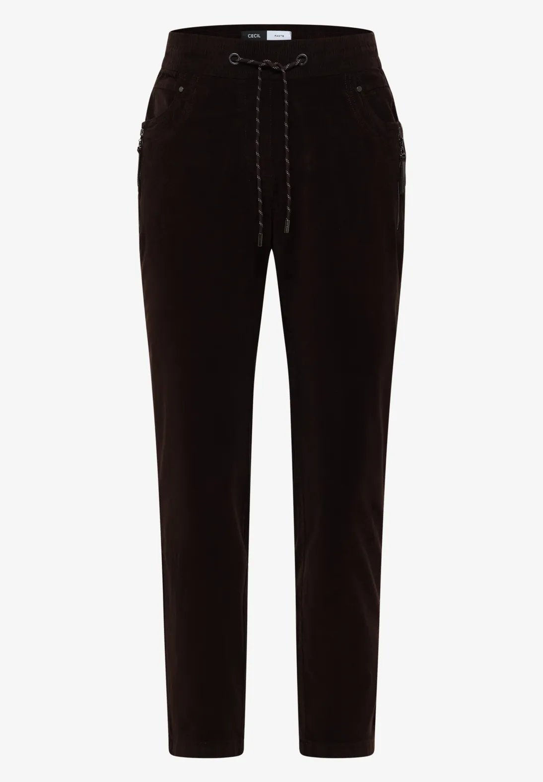 NOS Tracy Fine Corduroy Trousers - Truffle Brown - Cecil - 6