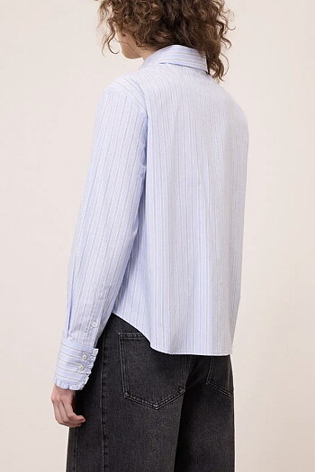 OttodÁme - Striped Shirt With Ruffles