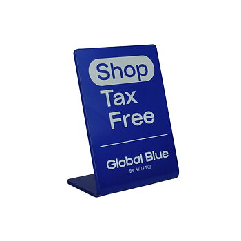 TFS Acrylic Stand Blue - New design